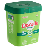 Cascade Professional 18629 Powder Automatic Dishwashing Detergent ActionPacs - 13.5 oz, 85 Count